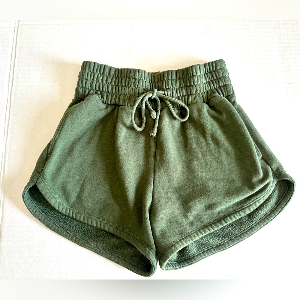 Abercrombie & Fitch Olive Green Women's Shorts